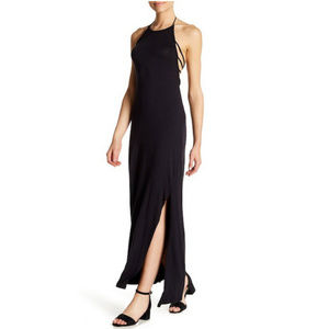 Go Courture Strappy Apron Slip Midi Dress NWT